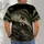 Largemouth Bass Fishing Scene for Lakeside Anglers and Outdoor Adventure Lovers All-over Print Unisex T-shirt - 6