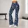 Navy Paisley and Medallion Motifs for Relaxed Weekend Style and Everyday Wear Leggings - 10