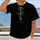 Broken Chain Sword Emblem for Christian Prayer Meetings and Recovery Ministry All-over Print Unisex T-shirt - 2