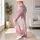 Blush Rose Tie-Dye Wash for Relaxed Weekend Lounging and Everyday Style for Women Leggings - 11