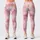 Blush Rose Tie-Dye Wash for Relaxed Weekend Lounging and Everyday Style for Women Leggings - 3