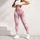 Blush Rose Tie-Dye Wash for Relaxed Weekend Lounging and Everyday Style for Women Leggings - 4