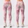 Blush Rose Tie-Dye Wash for Relaxed Weekend Lounging and Everyday Style for Women Leggings - 1