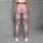 Blush Rose Tie-Dye Wash for Relaxed Weekend Lounging and Everyday Style for Women Leggings - 5