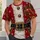 Santa Suit Snowflakes for Festive Christmas Parties and Cozy Holiday Gatherings for Men All-over Print Unisex T-shirt - 6