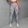 Pastel Pink Mint And Lavender Tie Dye Swirls For Relaxed Weekend Lounge And Yoga Style Leggings - 6
