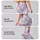 Pastel Pink Mint And Lavender Tie Dye Swirls For Relaxed Weekend Lounge And Yoga Style Leggings - 2