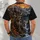 Majestic Deer, Waterfall and Autumn Forest for Hiking, Hunting and Camping Adventures All-over Print Unisex T-shirt - 6