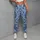 Blue Paisley Motifs for Relaxed Weekend Outings and Easy Everyday Style for Women Leggings - 6