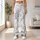 Ivory Baroque Scroll Florals for Elegant Evening Outfits and Refined Everyday Style Leggings - 12