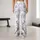 Ivory Baroque Scroll Florals for Elegant Evening Outfits and Refined Everyday Style Leggings - 10