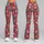 Red Green Plaid Snowflakes For Cozy Christmas Celebrations And Winter Cheer Leggings - 9