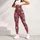 Red Green Plaid Snowflakes For Cozy Christmas Celebrations And Winter Cheer Leggings - 4