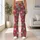 Red Green Plaid Snowflakes For Cozy Christmas Celebrations And Winter Cheer Leggings - 11
