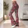 Red Green Plaid Snowflakes For Cozy Christmas Celebrations And Winter Cheer Leggings - 12
