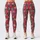 Red Green Plaid Snowflakes For Cozy Christmas Celebrations And Winter Cheer Leggings - 3