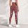 Red Green Plaid Snowflakes For Cozy Christmas Celebrations And Winter Cheer Leggings - 5