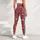 Red Green Plaid Snowflakes For Cozy Christmas Celebrations And Winter Cheer Leggings - 5