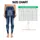 Indigo Denim-Look Panels for Casual Weekends and Relaxed Everyday Streetwear Style Leggings - 3