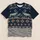 Christmas Reindeer Snowflakes and Alpine Forest for Holiday Camping and Outdoor Gifts All-over Print Unisex T-shirt - 5