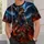 Winged Celestial Warrior Battle Scene for Mythology Fans and Fantasy Gift Collectors All-over Print Unisex T-shirt - 5