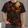 Glowing Jack O Lantern Scarecrow for Halloween Nights and Autumn Gatherings All-over Print Unisex T-shirt - 1