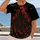 Gothic Cathedral, Crimson Smoke And Bats For Dark Nightlife And Halloween Gatherings All-over Print Unisex T-shirt - 2