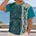 Carved Teal Mexico Stonework for Everyday Style and Cultural Heritage Fans All-over Print Unisex T-shirt - 2
