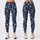 Navy And Ivory Ditsy Wildflowers For Polished Everyday Outings And Weekend Wear Leggings - 3