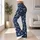 Navy And Ivory Ditsy Wildflowers For Polished Everyday Outings And Weekend Wear Leggings - 12