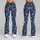 Navy And Ivory Ditsy Wildflowers For Polished Everyday Outings And Weekend Wear Leggings - 9