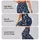 Navy And Ivory Ditsy Wildflowers For Polished Everyday Outings And Weekend Wear Leggings - 2