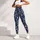 Navy And Ivory Ditsy Wildflowers For Polished Everyday Outings And Weekend Wear Leggings - 6