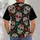 Colorful Floral Sugar Skulls for Festive Summer Celebrations and Weekend Getaways All-over Print Unisex T-shirt - 6