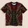 Gothic Baroque Faux Suit Attire for Halloween Cosplay and Masquerade Party Nights All-over Print Unisex T-shirt - 1