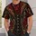 Gothic Baroque Faux Suit Attire for Halloween Cosplay and Masquerade Party Nights All-over Print Unisex T-shirt - 5