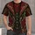 Gothic Baroque Faux Suit Attire for Halloween Cosplay and Masquerade Party Nights All-over Print Unisex T-shirt - 4