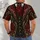 Gothic Baroque Faux Suit Attire for Halloween Cosplay and Masquerade Party Nights All-over Print Unisex T-shirt - 6