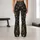 Emerald Christmas Trees And Golden Snowflakes For Elegant Holiday Celebrations Leggings - 10