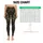 Emerald Christmas Trees And Golden Snowflakes For Elegant Holiday Celebrations Leggings - 3