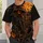 Glowing Pumpkin Scarecrow and Raven Halloween Night for Autumn Party Wear All-over Print Unisex T-shirt - 5
