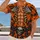 Skeleton Hands, Pumpkin Faces and Spooky Costume Style for Halloween Party Nights All-over Print Unisex T-shirt - 2