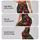 Red and Green Plaid Snowflake Holiday Style for Cozy Christmas Celebrations for Women Leggings - 2