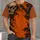 Etched skull Outstretched Bat Western Scrollwork Western Skull and Bat Motifs for Ranch Nights All-over Print Unisex T-shirt - 1