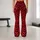 Red And Black Leopard Spots For Bold Everyday Style And Night Out Looks Leggings - 10