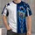 Football Hammer And Lightning Style For Game Day Fans And Fantasy Sports Enthusiasts All-over Print Unisex T-shirt - 4