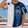 Football Hammer And Lightning Style For Game Day Fans And Fantasy Sports Enthusiasts All-over Print Unisex T-shirt - 2