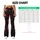 Gothic Skulls, Crimson Roses For Halloween Parties And Spooky Season Style For Her Leggings - 7