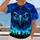 Fierce Eagle Eyes Over City Skyline for Outdoor Adventures and Urban Streetwear All-over Print Unisex T-shirt - 2