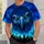 Fierce Eagle Eyes Over City Skyline for Outdoor Adventures and Urban Streetwear All-over Print Unisex T-shirt - 5